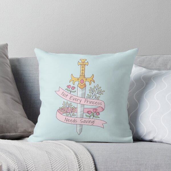 Item preview, Not Every Princess Needs Saving Quote designed and sold by rustydoodle.