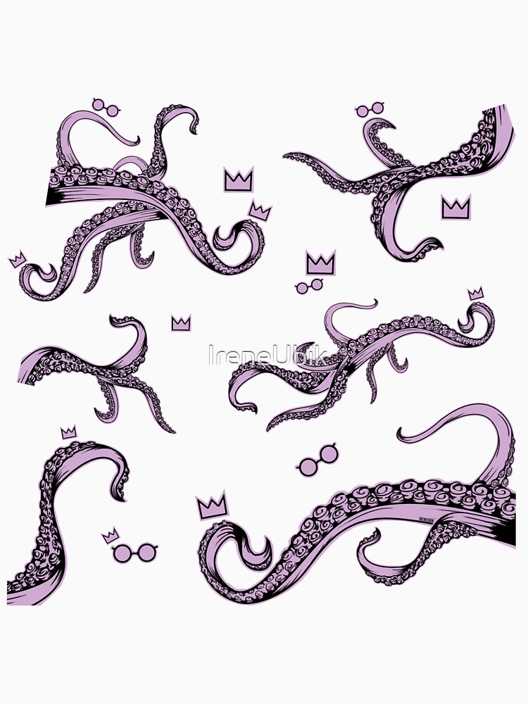 Tentacle Lovecraft Inspired Pattern by ladykraken