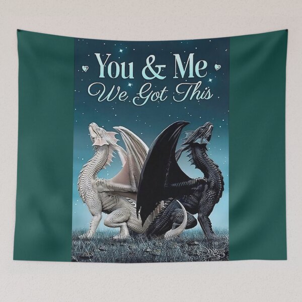 Item preview, Dragon Pair Poster designed and sold by veronica-grea.