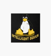 Linux Penguin Intelligent Design Art Board