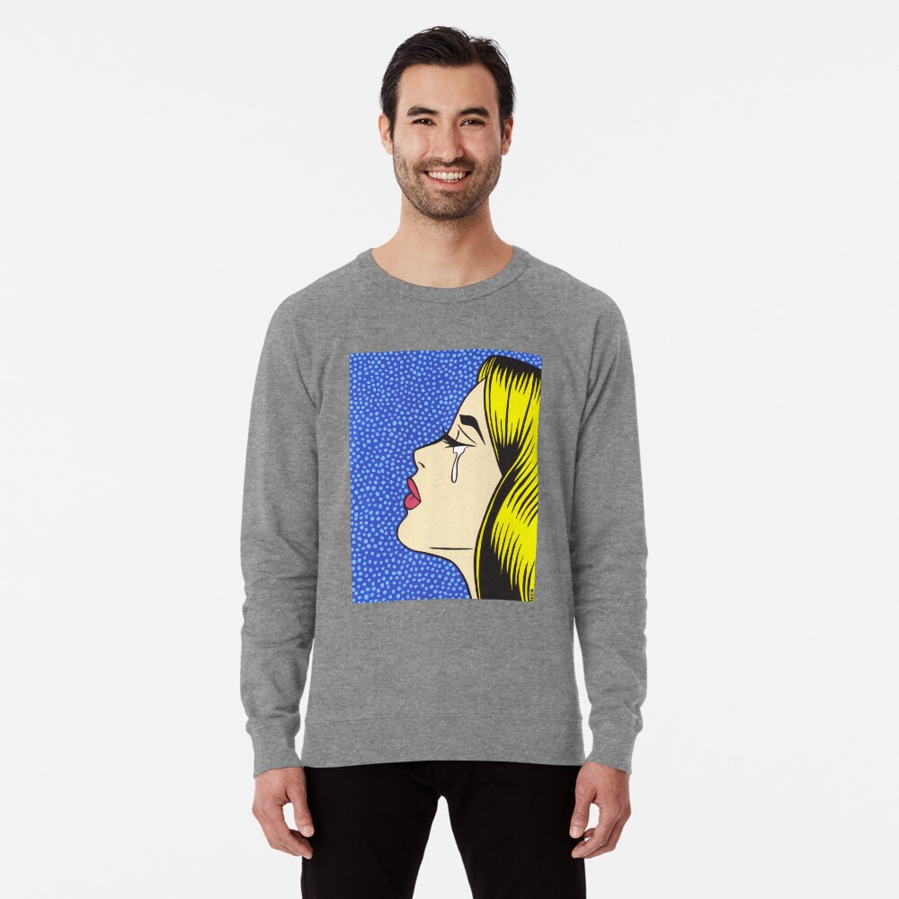 Item preview, Lightweight Sweatshirt designed and sold by turddemon.