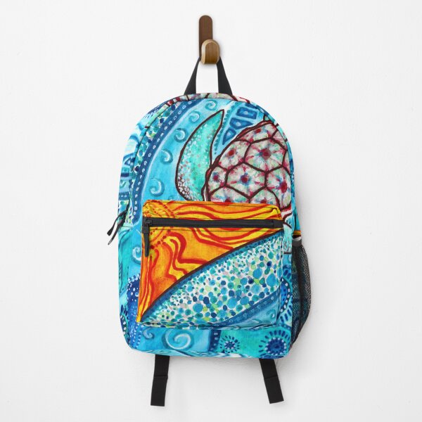 Item preview, Octopia - Happy turtle riding the waves designed and sold by Octopiadesign.