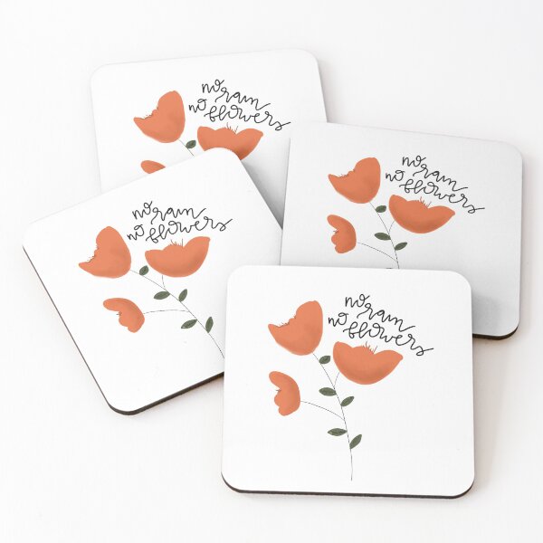 Item preview, "no rain no flowers" cute simple flower designed and sold by ⋒ andie  noel.