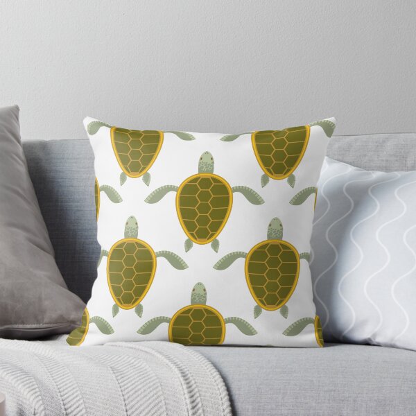 Item preview, Diseño de patrón de tortugas marinas designed and sold by Youpattern.