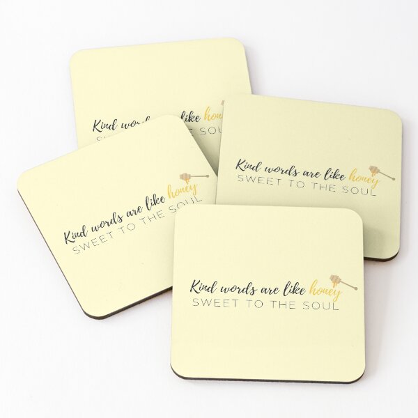 Item preview, Kind Words Are Like Honey designed and sold by Mint-Rose.