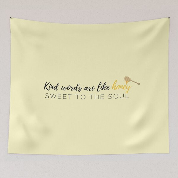 Item preview, Kind Words Are Like Honey designed and sold by Mint-Rose.
