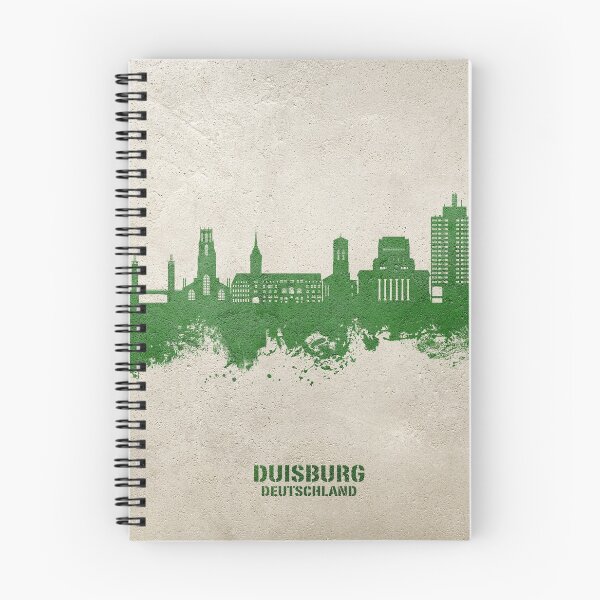 Item preview, Duisburg Germany Skyline designed and sold by ArtPrints.