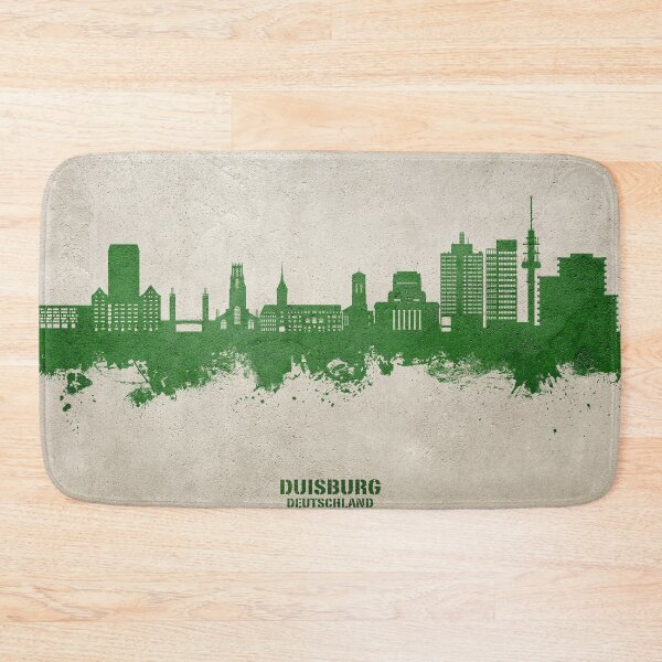 Item preview, Duisburg Germany Skyline designed and sold by ArtPrints.
