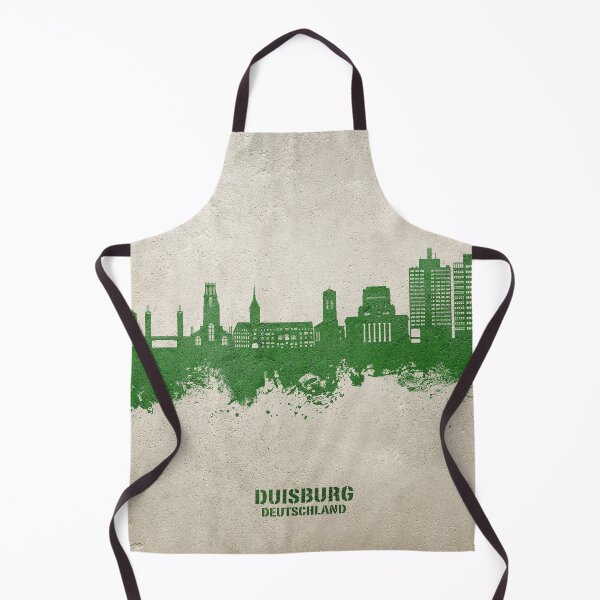Item preview, Duisburg Germany Skyline designed and sold by ArtPrints.