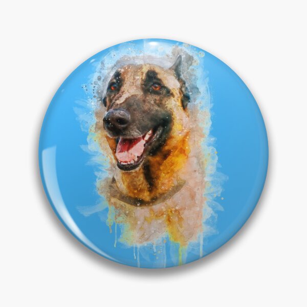 Artikelvorschau, Tinte Creative Classic Deutscher Schäferhund entworfen und verkauft von Nava Sophia.