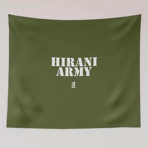 Item preview, Hirani Army Cricket Tribute designed and sold by PadRabbits.
