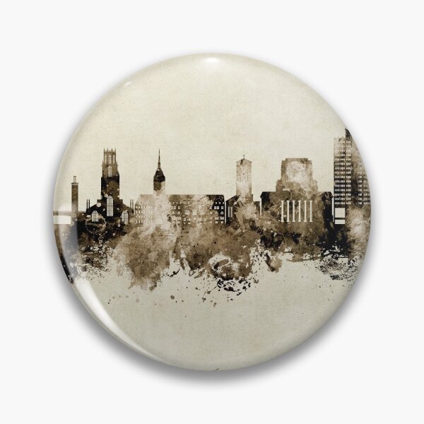 Item preview, Duisburg Germany Skyline designed and sold by ArtPrints.