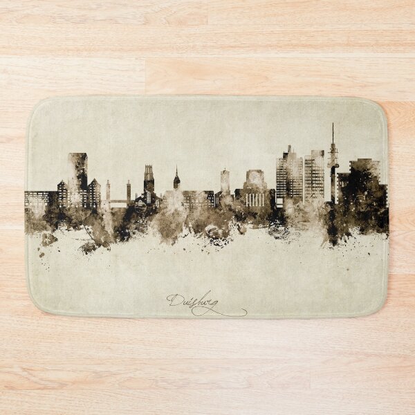 Item preview, Duisburg Germany Skyline designed and sold by ArtPrints.