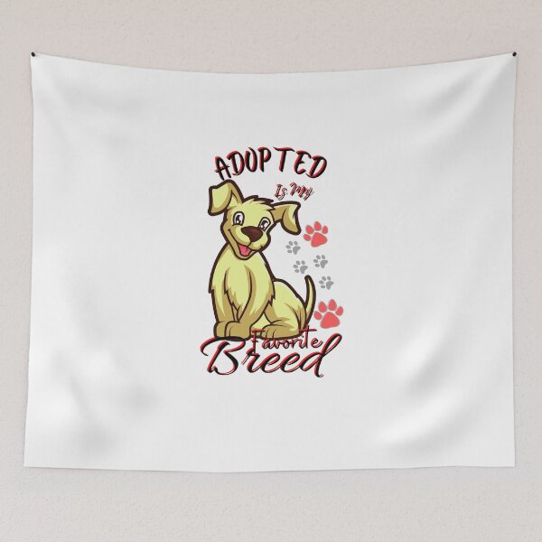 Item preview, Adopted Is My Favorite Breed designed and sold by JoLiShop.