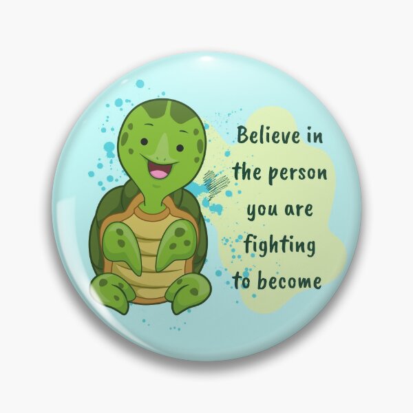 Item preview, Baby Turtle Be the best version of you designed and sold by Imakeyouhappy.
