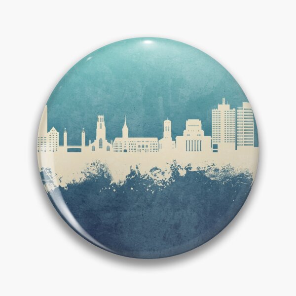 Item preview, Duisburg Germany Skyline designed and sold by ArtPrints.
