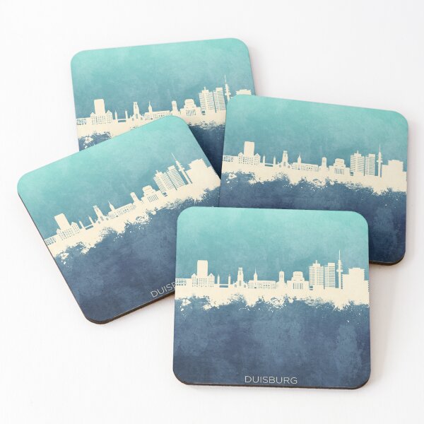 Item preview, Duisburg Germany Skyline designed and sold by ArtPrints.