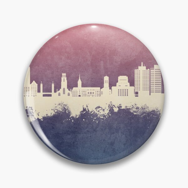 Item preview, Duisburg Germany Skyline designed and sold by ArtPrints.