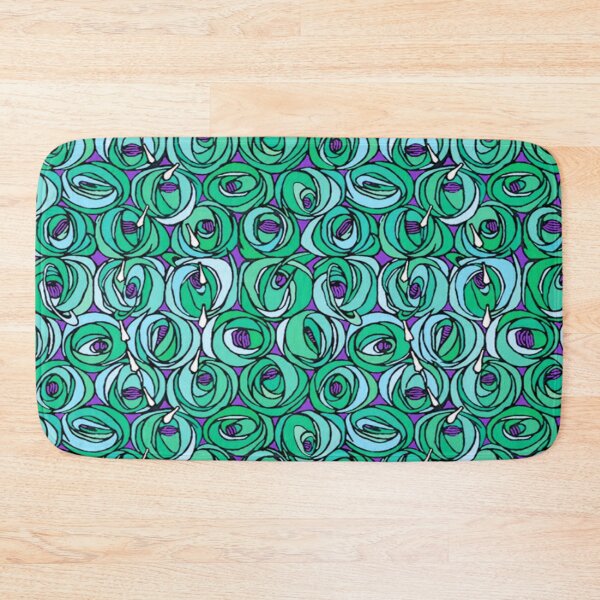 Item preview, Charles Rennie Mackintosh - Roses  teardrops,  green designed and sold by Vivanne-art.