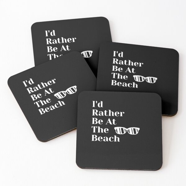 Item preview,   I'd Rather Be At The Beach designed and sold by 77ART.