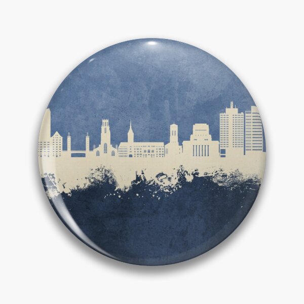 Item preview, Duisburg Germany Skyline designed and sold by ArtPrints.