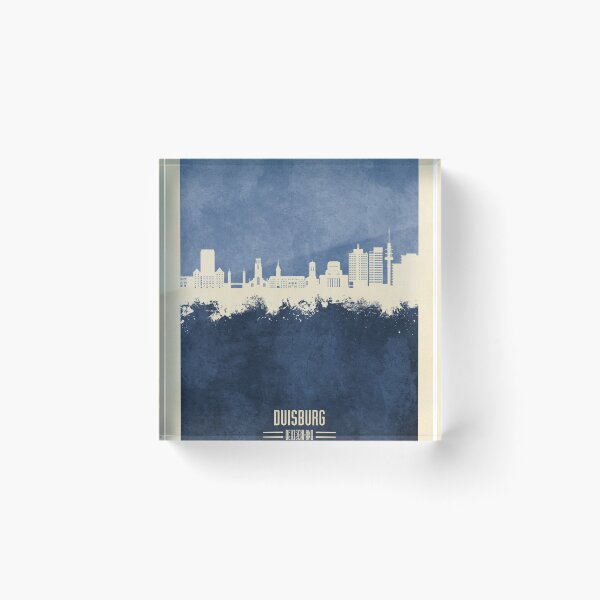 Item preview, Duisburg Germany Skyline designed and sold by ArtPrints.
