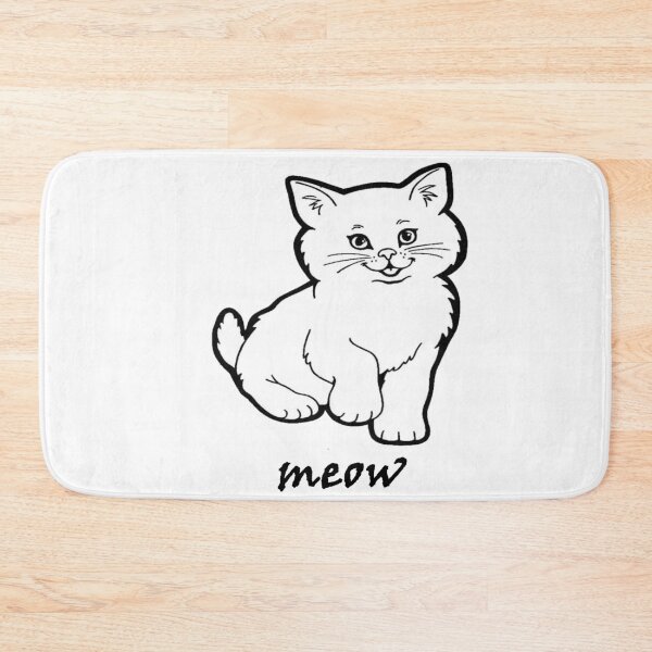 Item preview,  sweet cat meow designed and sold by Anoirshop ⭐⭐⭐⭐⭐.