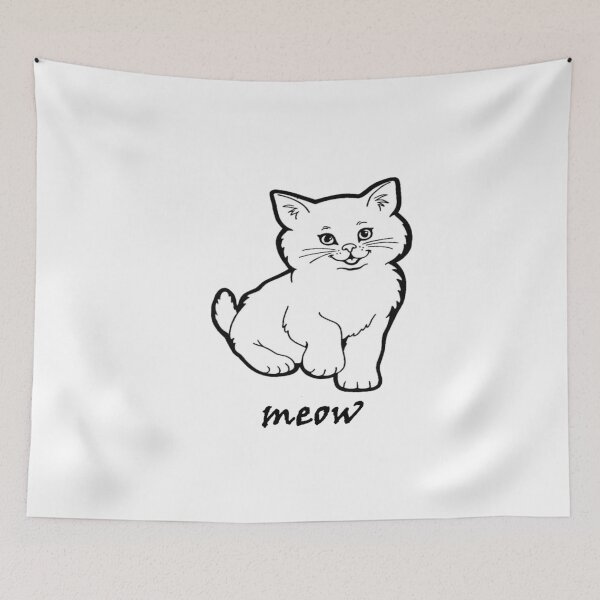 Item preview,  sweet cat meow designed and sold by Anoirshop ⭐⭐⭐⭐⭐.
