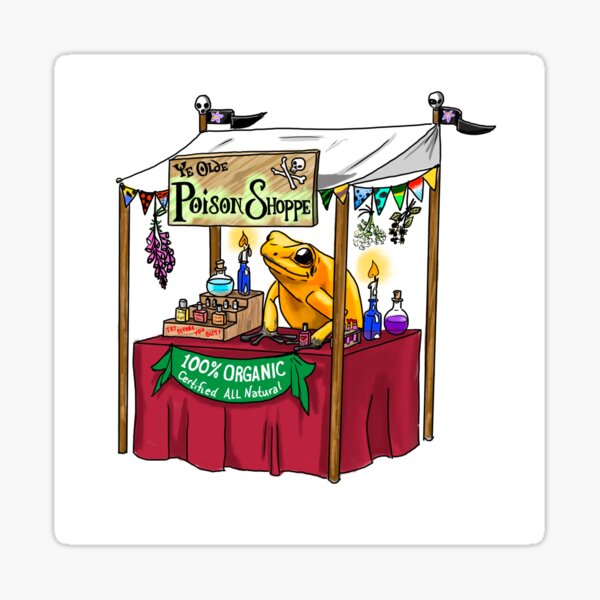 Item preview, Ye Olde Poison Shoppe designed and sold by BarefootSeeker.