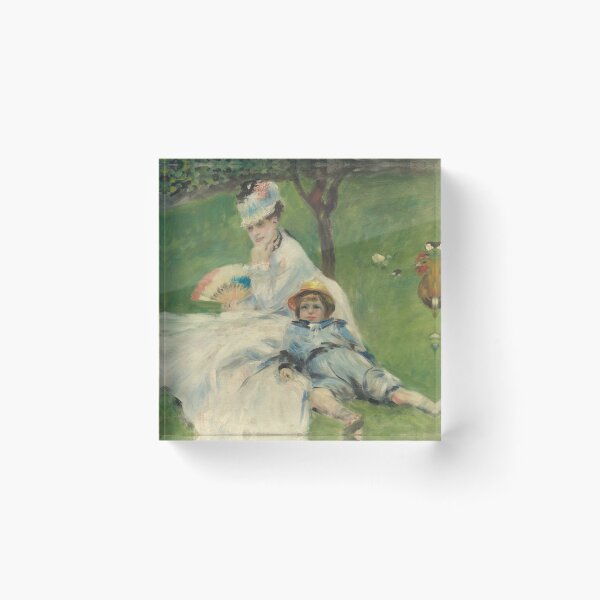 Item preview, Madame Monet and her son - Pierre-Auguste Renoir designed and sold by TemporaryArt.