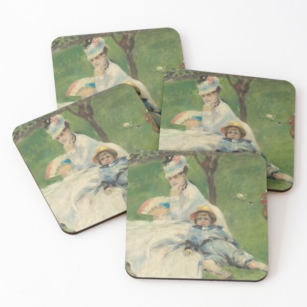 Item preview, Madame Monet and her son - Pierre-Auguste Renoir designed and sold by TemporaryArt.
