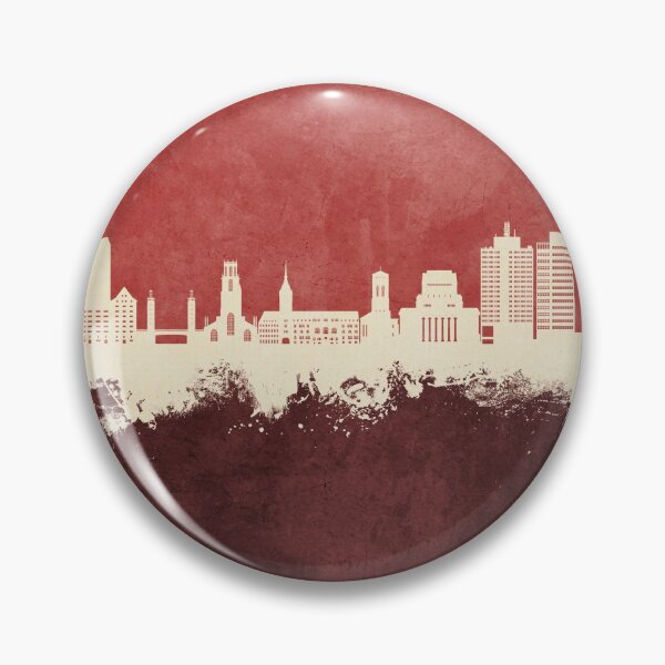 Item preview, Duisburg Germany Skyline designed and sold by ArtPrints.