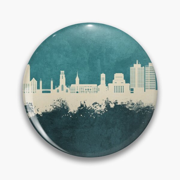 Item preview, Duisburg Germany Skyline designed and sold by ArtPrints.