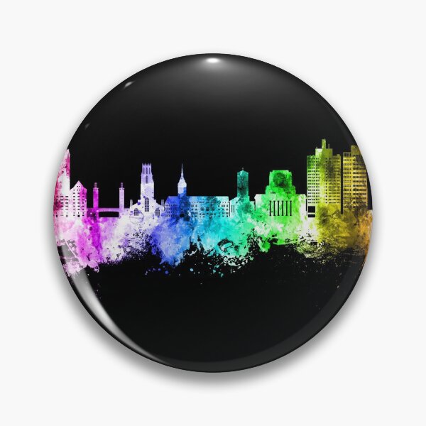 Item preview, Duisburg Germany Skyline designed and sold by ArtPrints.