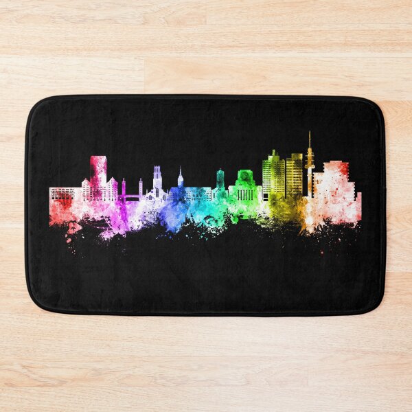Item preview, Duisburg Germany Skyline designed and sold by ArtPrints.