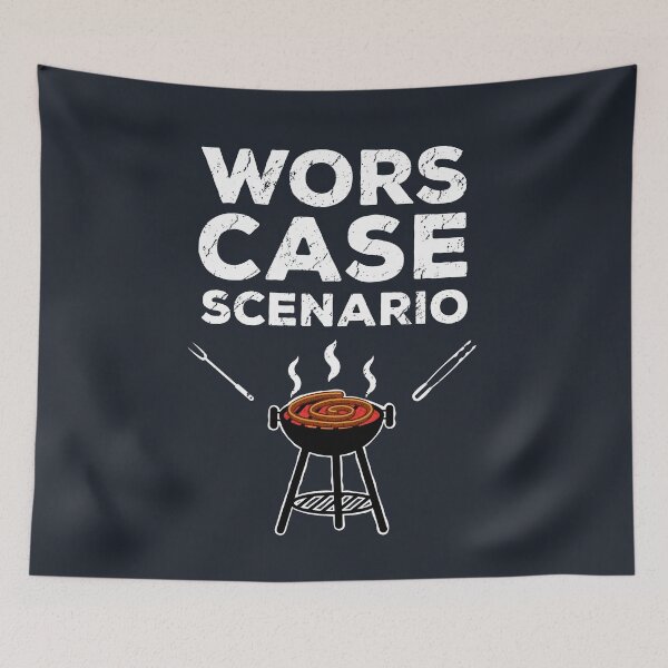 Item preview, Wors Case Scenario Braai Pun South Africa Funny designed and sold by d247.
