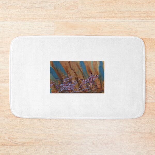Item preview, Abstract contemporary deer running designed and sold by kunal pal.
