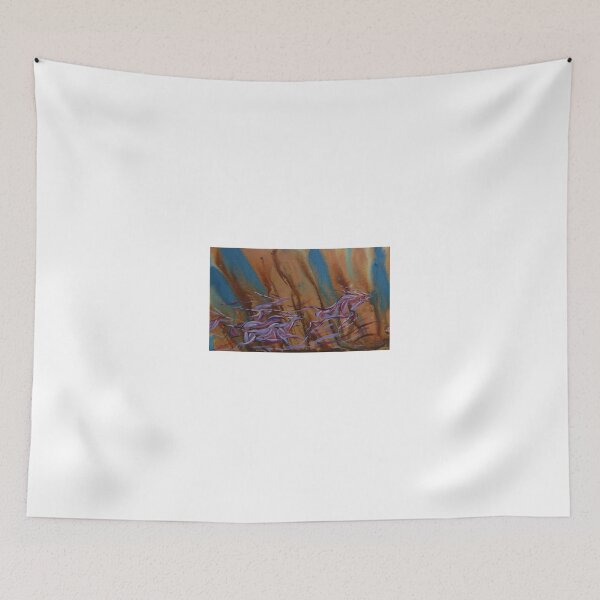 Item preview, Abstract contemporary deer running designed and sold by kunal pal.