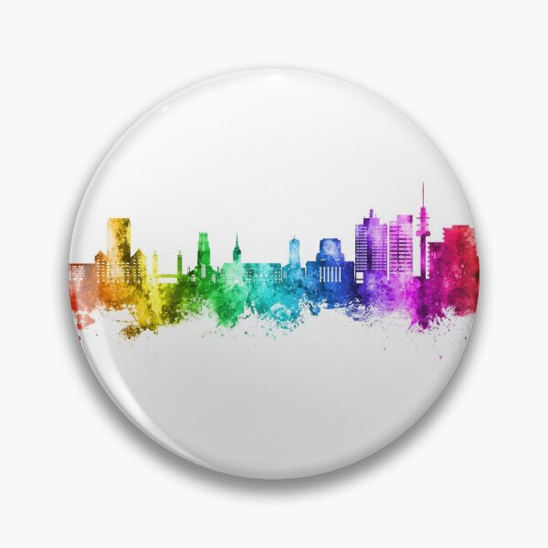 Item preview, Duisburg Germany Skyline designed and sold by ArtPrints.