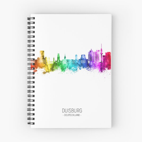 Item preview, Duisburg Germany Skyline designed and sold by ArtPrints.