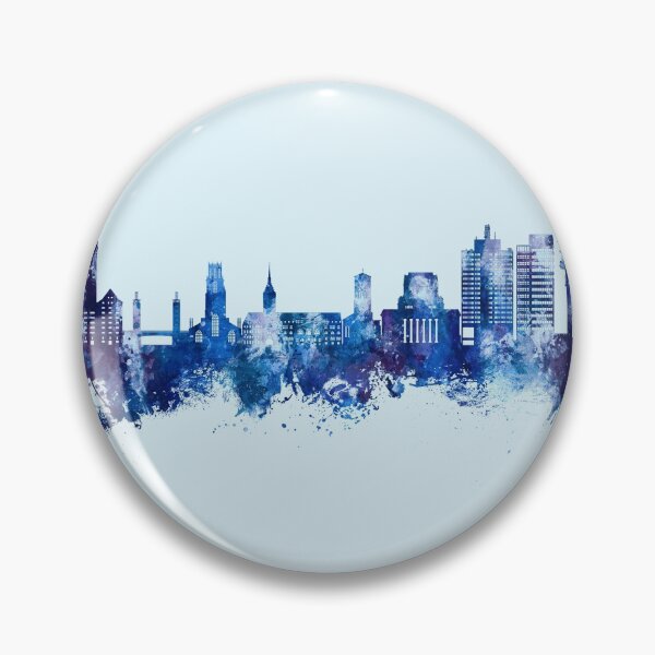 Item preview, Duisburg Germany Skyline designed and sold by ArtPrints.