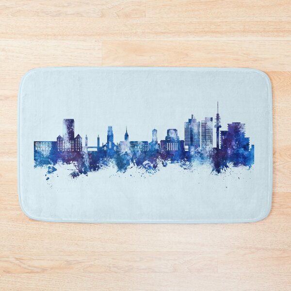 Item preview, Duisburg Germany Skyline designed and sold by ArtPrints.