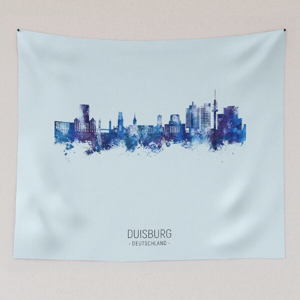 Item preview, Duisburg Germany Skyline designed and sold by ArtPrints.