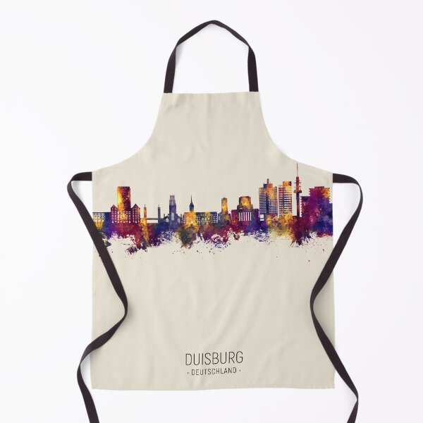 Item preview, Duisburg Germany Skyline designed and sold by ArtPrints.