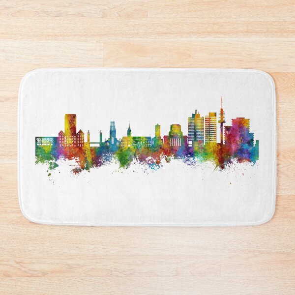 Item preview, Duisburg Germany Skyline designed and sold by ArtPrints.