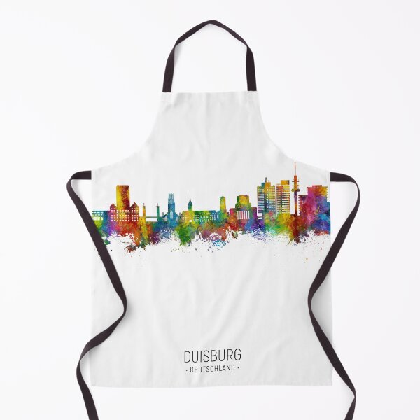 Item preview, Duisburg Germany Skyline designed and sold by ArtPrints.
