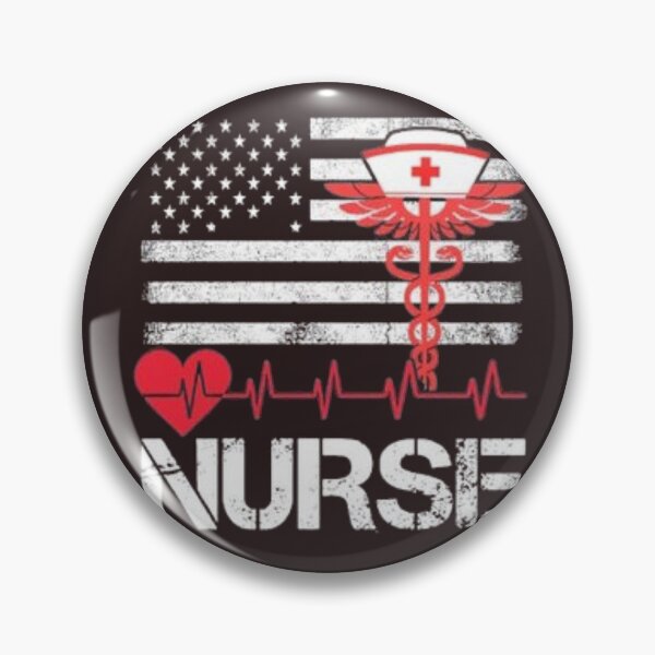Item preview, nurse heartbeat usa flag shirt designed and sold by chanat3659.