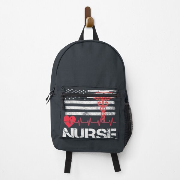 Item preview, nurse heartbeat usa flag shirt designed and sold by chanat3659.