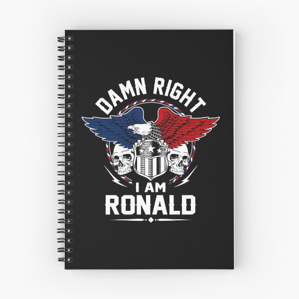 Item preview, Ronald Name T Shirt - Damn Right I Am Ronald Gift Item Tee designed and sold by omodong176.