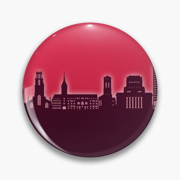 Item preview, Duisburg Germany Skyline designed and sold by ArtPrints.